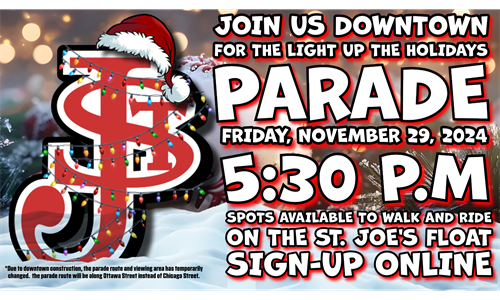 Light up the Holiday's Parade